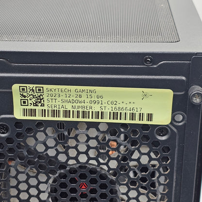 Skytech Gaming Shadow 4 i5-13400f 2.50GHz 32GB RAM 1TB SSD GeForce RTX 4060 Ti