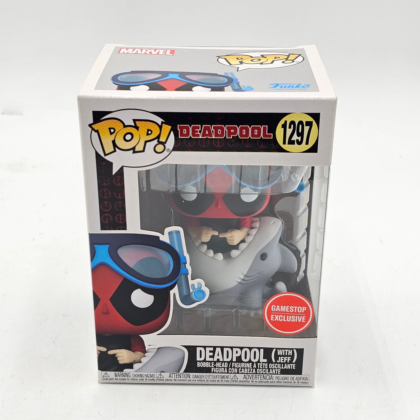 Funko Pop Deadpool 1297 With Jeff