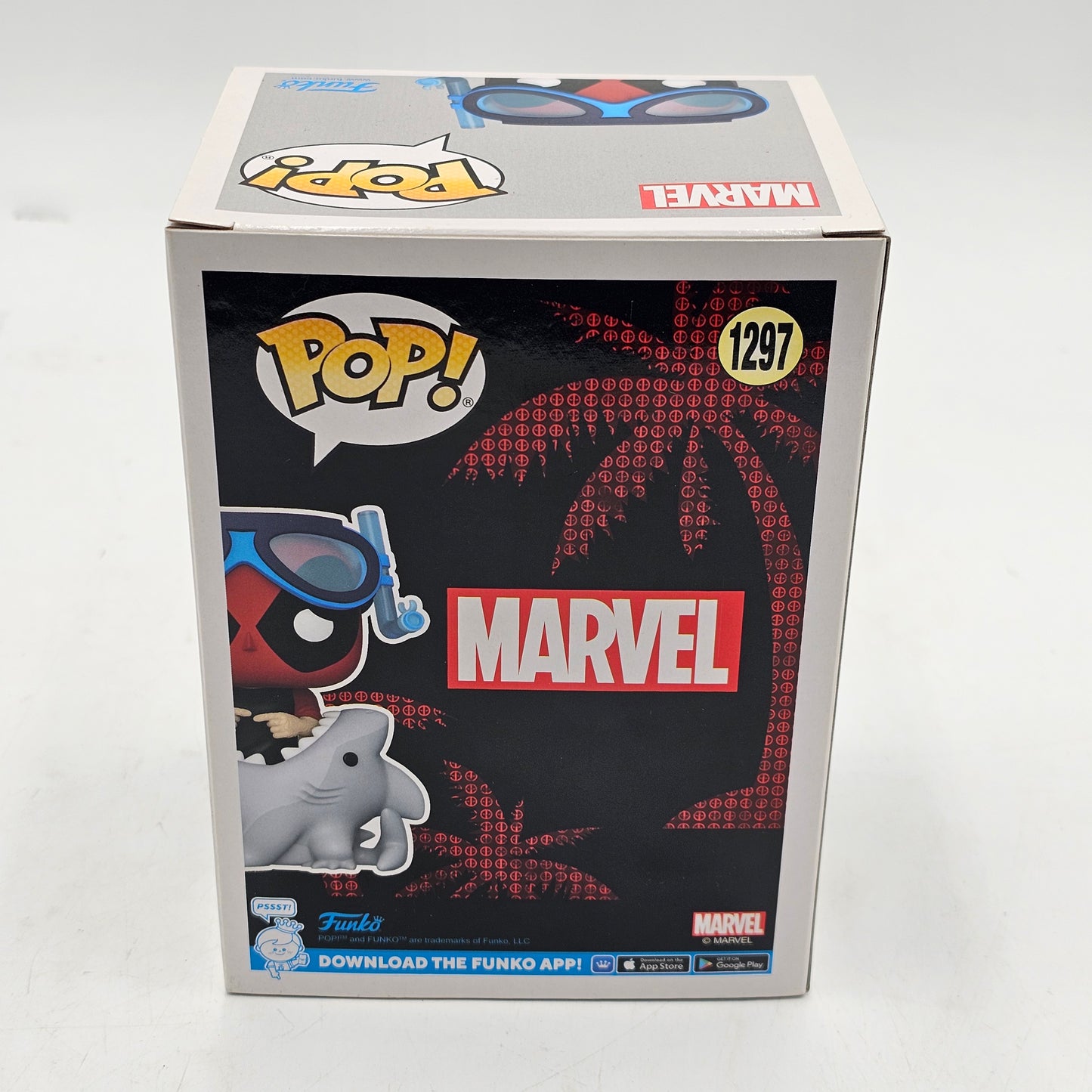 Funko Pop Deadpool 1297 With Jeff