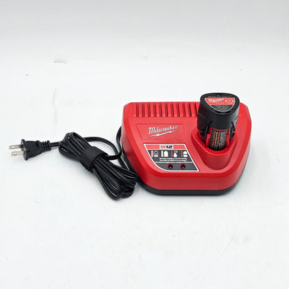 Milwaukee 48-59-2401 Battery Charger with 48112420 Battery