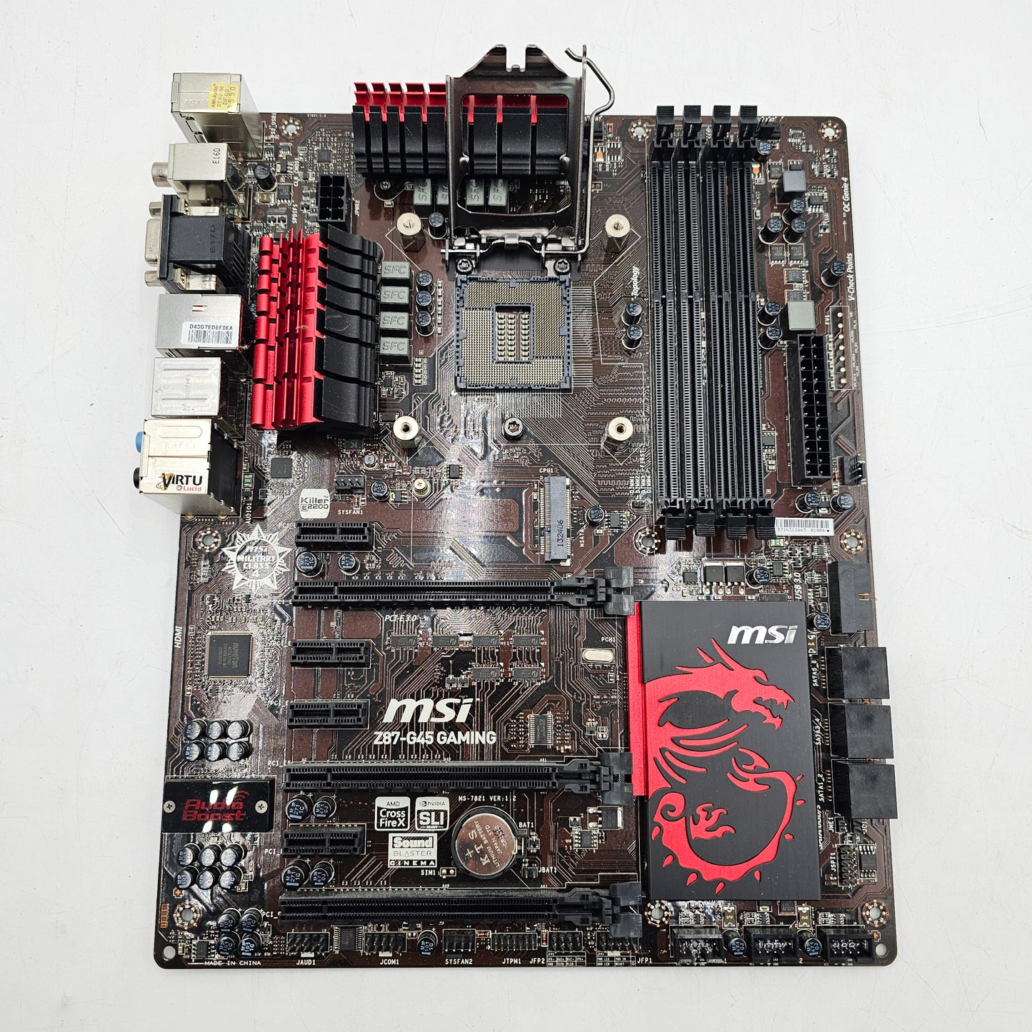MSI Z87-G45 LGA 1150 ATX Intel DDR3 Motherboard