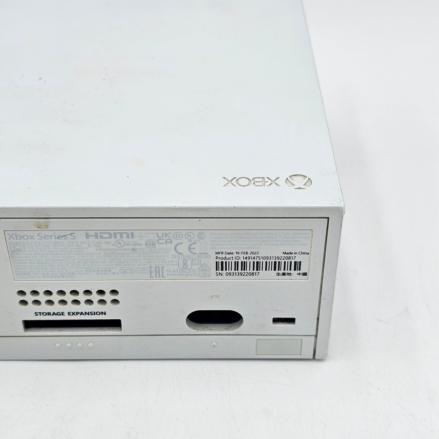 Microsoft Xbox Series S 512GB Console Gaming System Robot White 1883