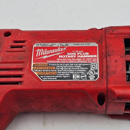 Milwaukee 5262-21 1" SDS Plus Rotary Hammer