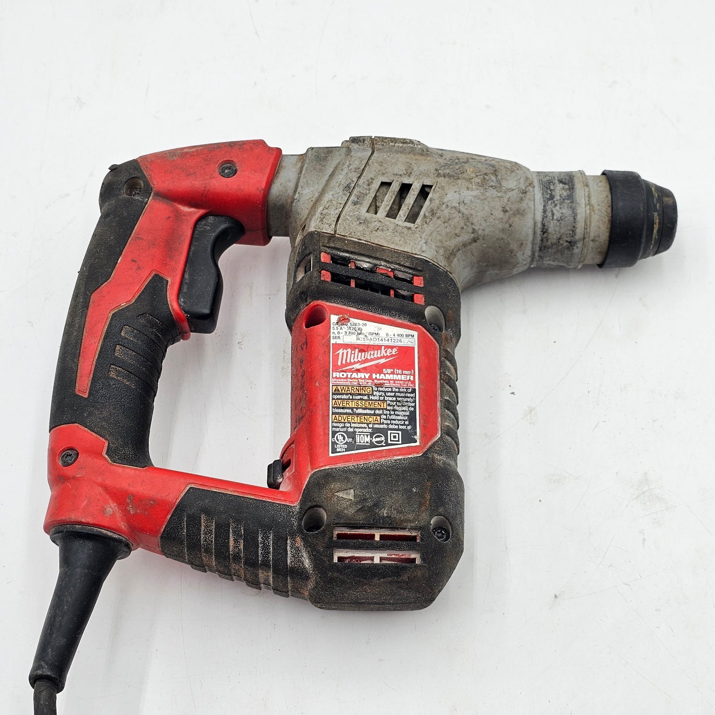 Milwaukee 5263-20 5/8" Rotary Hammer