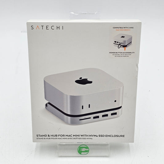 New Satechi Stand and Hub for Mac Mini with NVMe SSD Enclosure