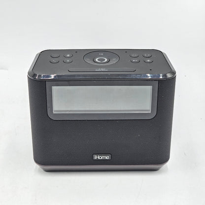 IHOME iAVS16 Bedside Alarm Clock Black