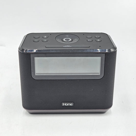IHOME iAVS16 Bedside Alarm Clock Black