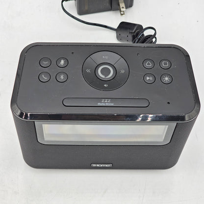 IHOME iAVS16 Bedside Alarm Clock Black