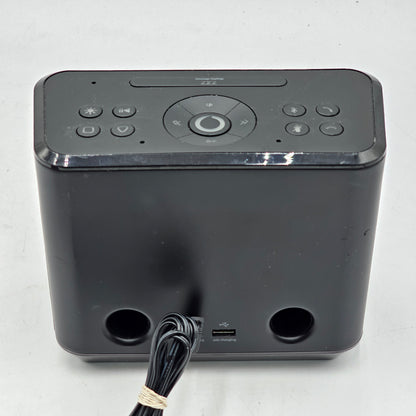 IHOME iAVS16 Bedside Alarm Clock Black
