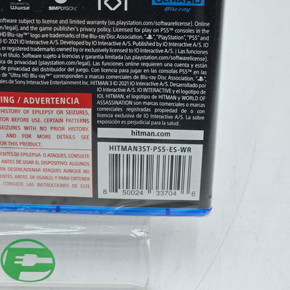 New Hitman 3 (Sony PlayStation 5 PS5, 2021)