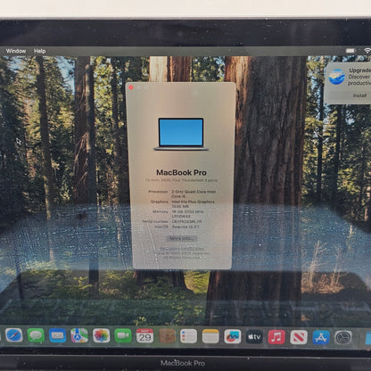 2020 Apple MacBook Pro 13.3" i5 2.0GHz 16GB RAM 512GB SSD Space Gray A2251