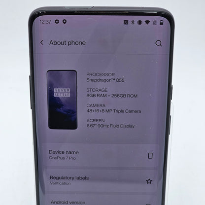 T-Mobile OnePlus 7 Pro 256GB Mirror Grey GM1915