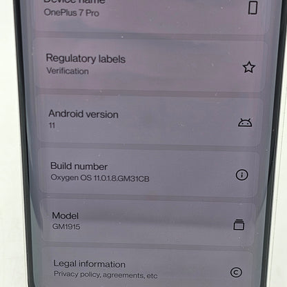 T-Mobile OnePlus 7 Pro 256GB Mirror Grey GM1915
