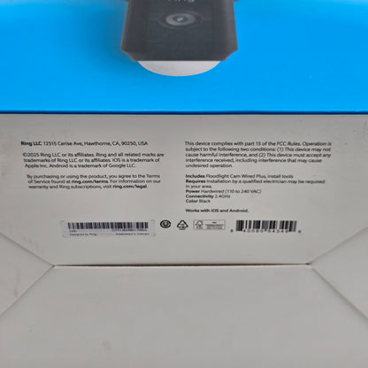 Ring Floodlight Cam Plus 1080HP Video