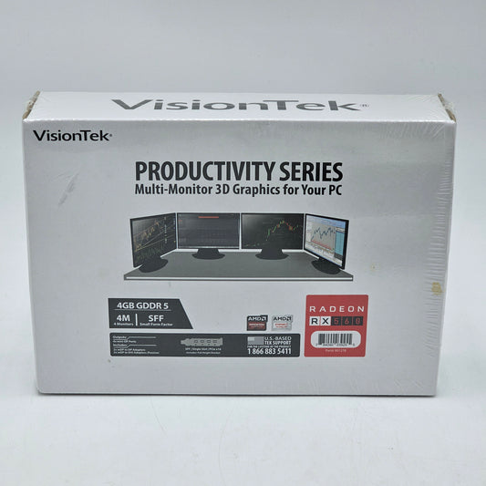 New Visiontek Radeon RX 560 4GB GDDR5 Graphics Card 901278