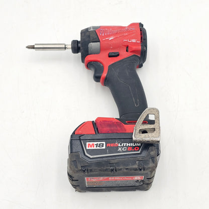 Milwaukee 2953-20 M18 18V M18 FUEL 1/4" Hex Impact Driver with Battery