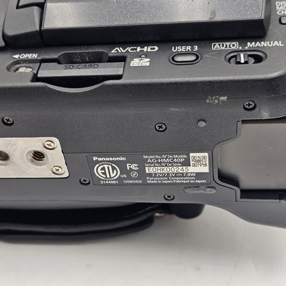 Panasonic 3MOS HD Camcorder AG-HMC40P