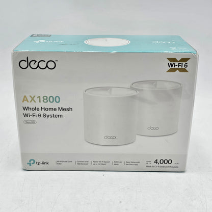 New DECO AX1800 Whole Home Dual Mesh Wi-Fi System