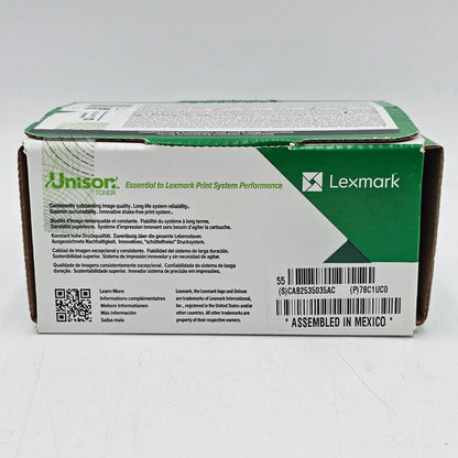 New Lexmark 78c1uc0 Cyan Toner Cartridge