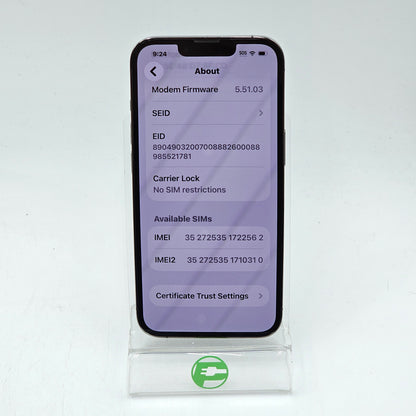 Factory Unlocked Apple iPhone 13 Pro 256GB Graphite NLR63LL/A