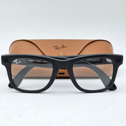 Ray-Ban Meta Wayfarer Gen 1 Black Standard RW4008 601SM1 AI Smart Glasses