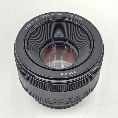 Canon EF 50mm f/1.8 STM Auto Lens,Auto & Manual Lens,Fixed/Prime Lens