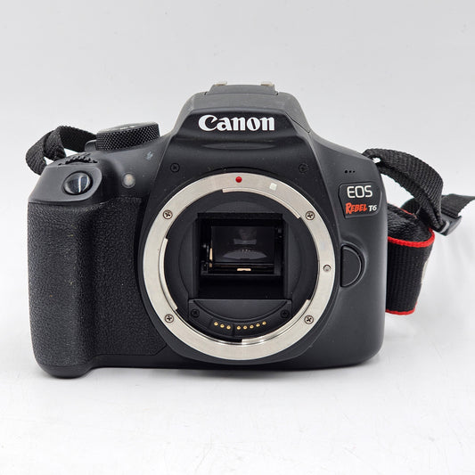 Canon EOS Rebel T6 18.0MP Digital SLR DSLR Camera