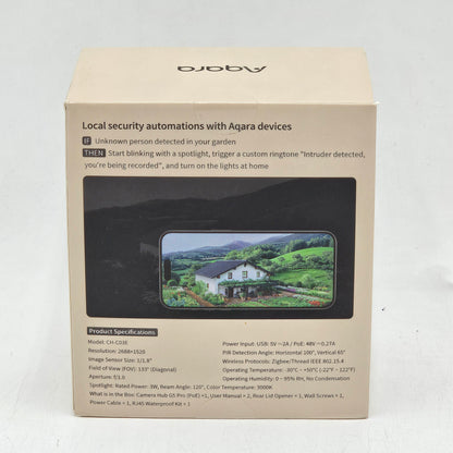 New Aqara Camera Hub G5 Pro PoE Shadow Grey