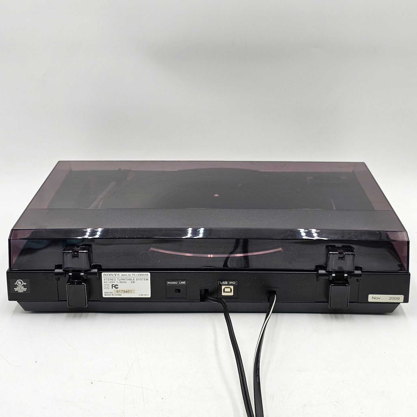 SONY PS-LX300USB Stereo Turntable System Record Player