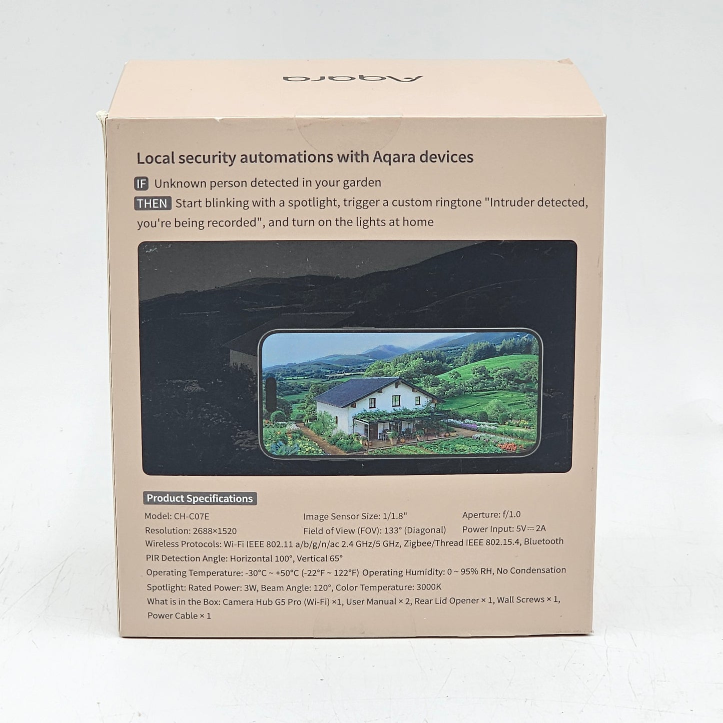New Aqara Camera Hub G5 Pro WiFi White