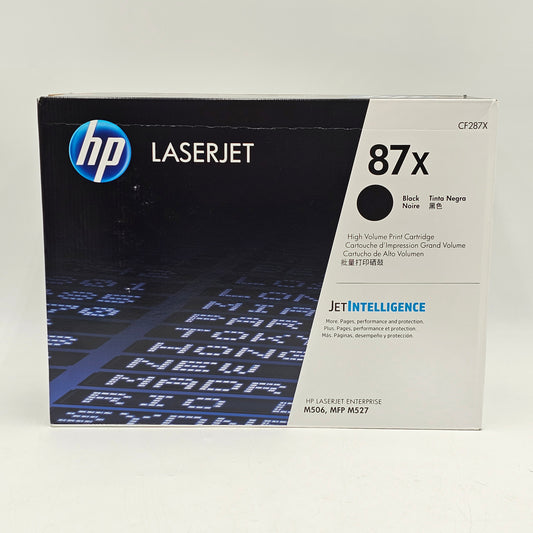 New HP 87X CF287X Black Laser Toner Cartridge