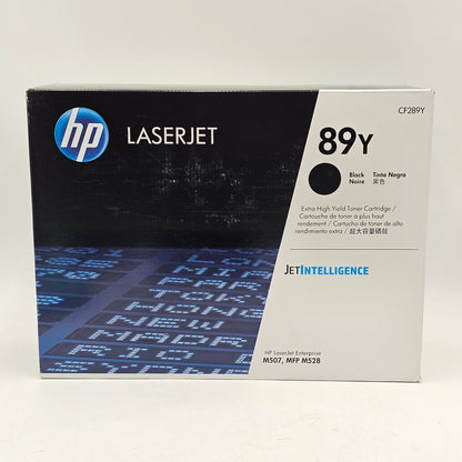 New HP 89Y CF289Y Black Toner Cartridge