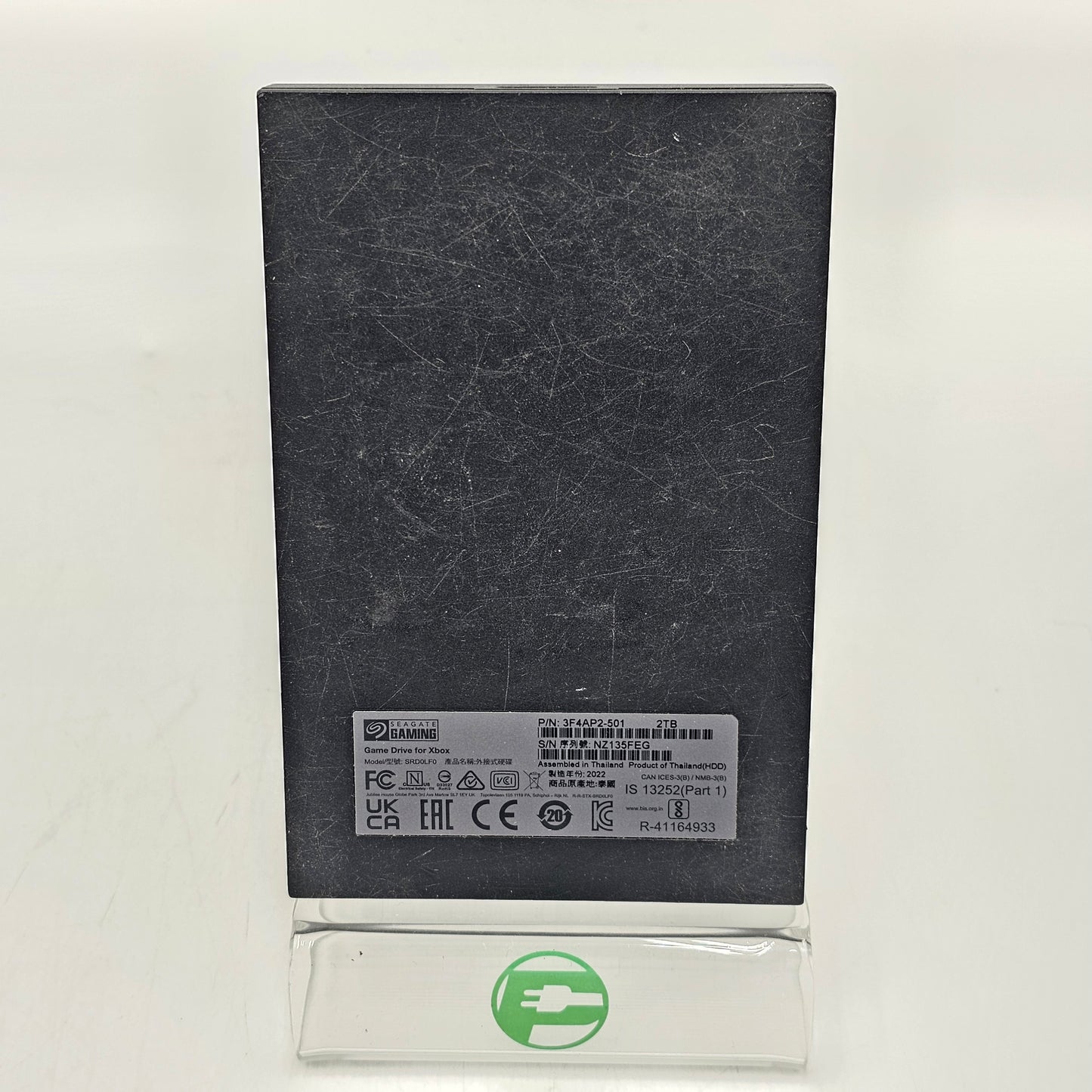 Seagate 2.5" Gaming Drive 2TB Micro USB-B to USB-A SSD SRD0LF0