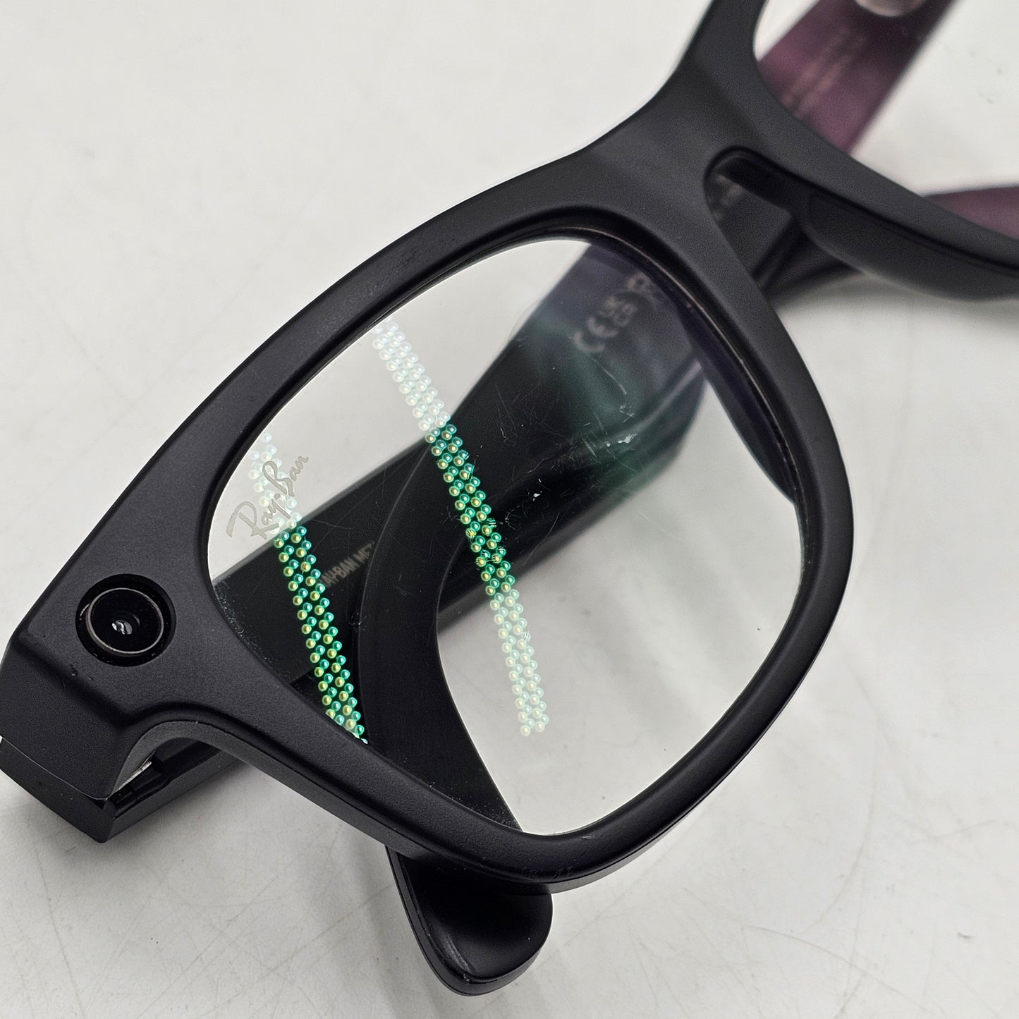 Ray-Ban Meta Wayfarer Gen 1 Matte Black Transitions RW4006 601S1M Smart Glasses