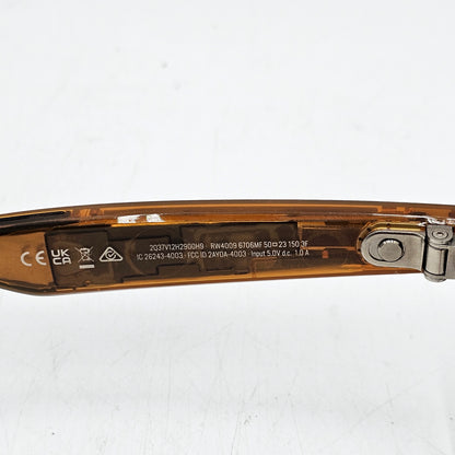 Ray-Ban Meta Headliner Gen 1 Caramel Standard RW4006 6706MF AI Smart Glasses