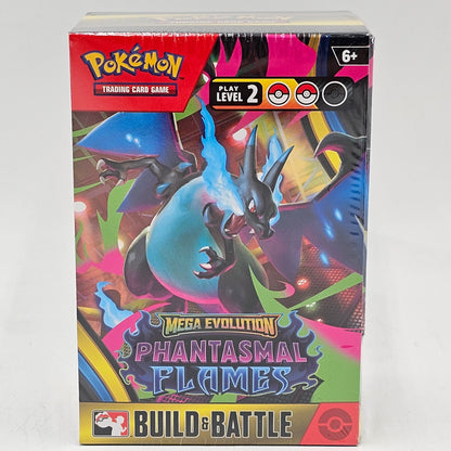 New Pokemon Mega Evolution Phantasmal Flames Build & Battle Box