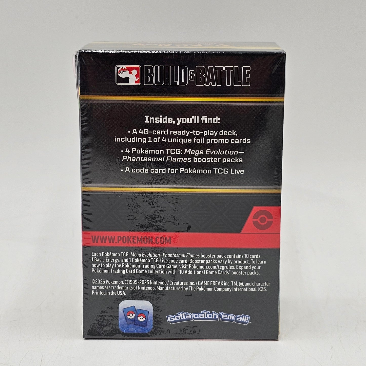 New Pokemon Mega Evolution Phantasmal Flames Build & Battle Box