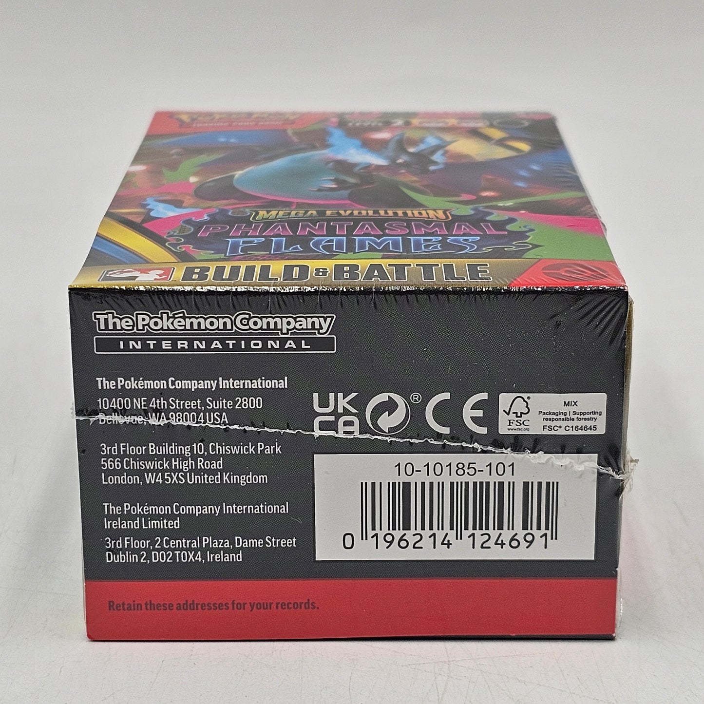 New Pokemon Mega Evolution Phantasmal Flames Build & Battle Box