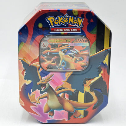 New Pokemon Mega Charizard Tin Mega Charizard Y