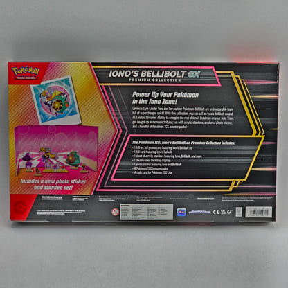 New Pokemon Iono's Bellibolt ex Premium Collection