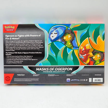 New Pokemon Masks of Ogerpon Premium Collection