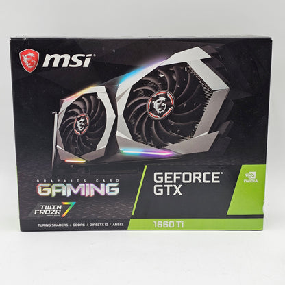MSI GeForce GTX 1660 Ti 6GB GDDR6 Graphics Card 912-V375-071