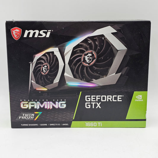 MSI GeForce GTX 1660 Ti 6GB GDDR6 Graphics Card 912-V375-071