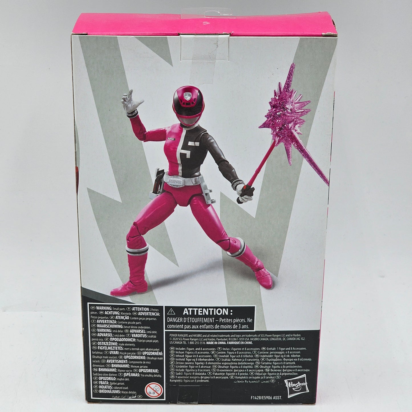 New Power Rangers Lightning Collection SPD Pink Ranger