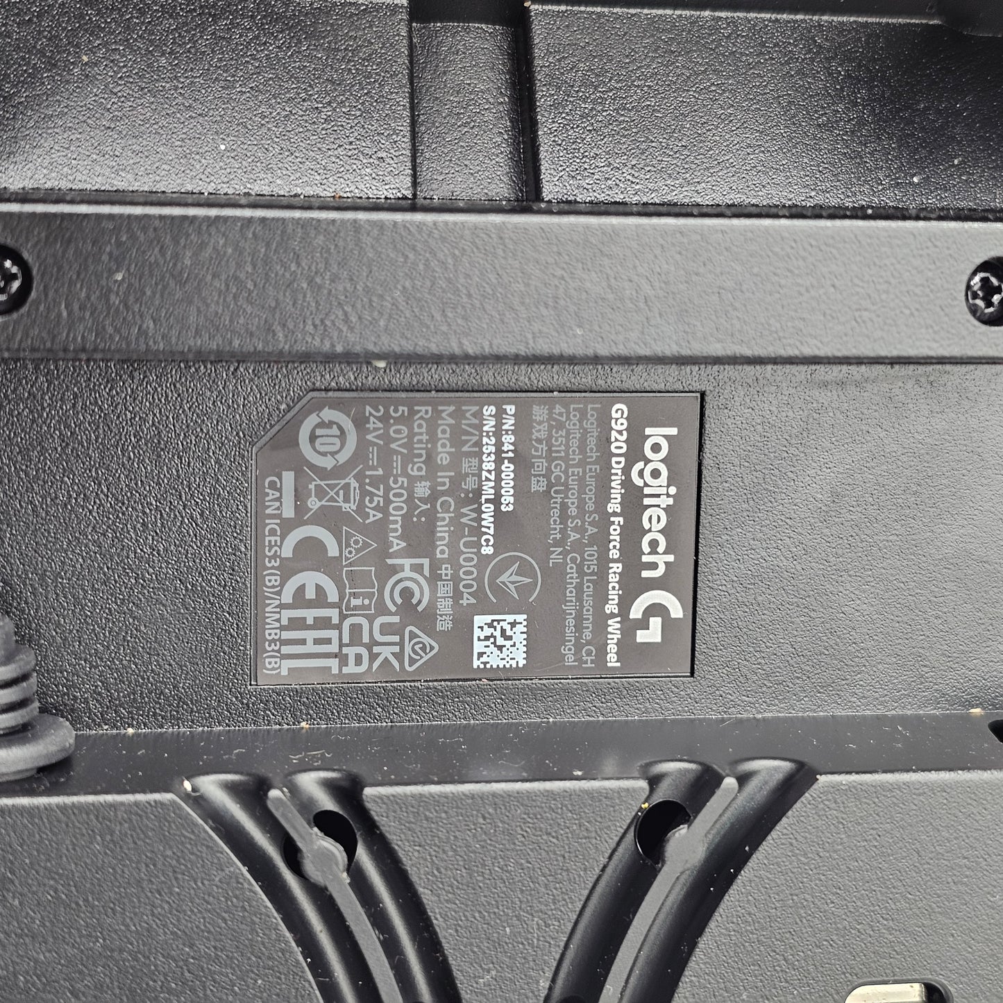 Logitech G Driving Force G920 Controller W-U0004