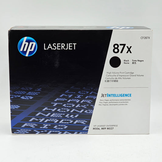 New HP 87x Toner Cartridge CF287X