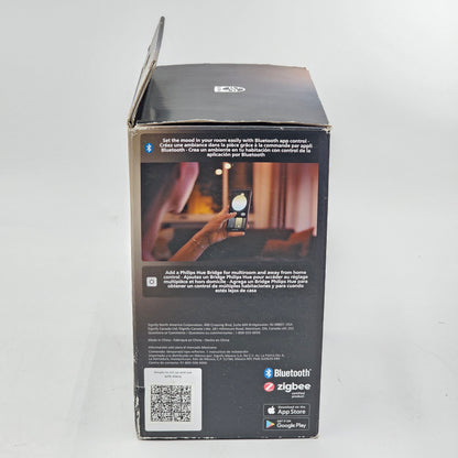 New Philips Hue White Ambiance Bluetooth 85W Smart LED 2 Pack BR30