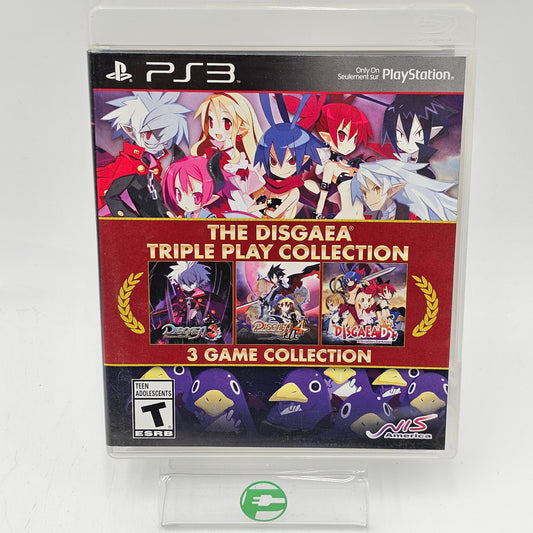 Disgaea Triple Play Collection (Sony PlayStation 3 PS3, 2015)