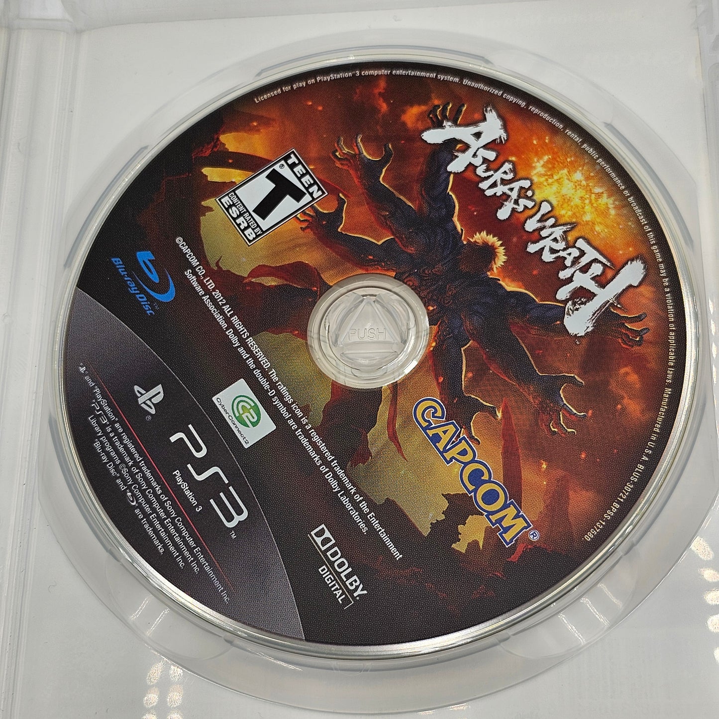 Asura's Wrath (Sony PlayStation 3 PS3, 2012)