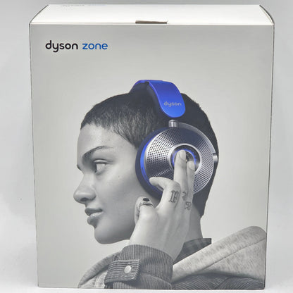 New Dyson Zone Active Noise Cancellation Headphones  Black/Blue WP01